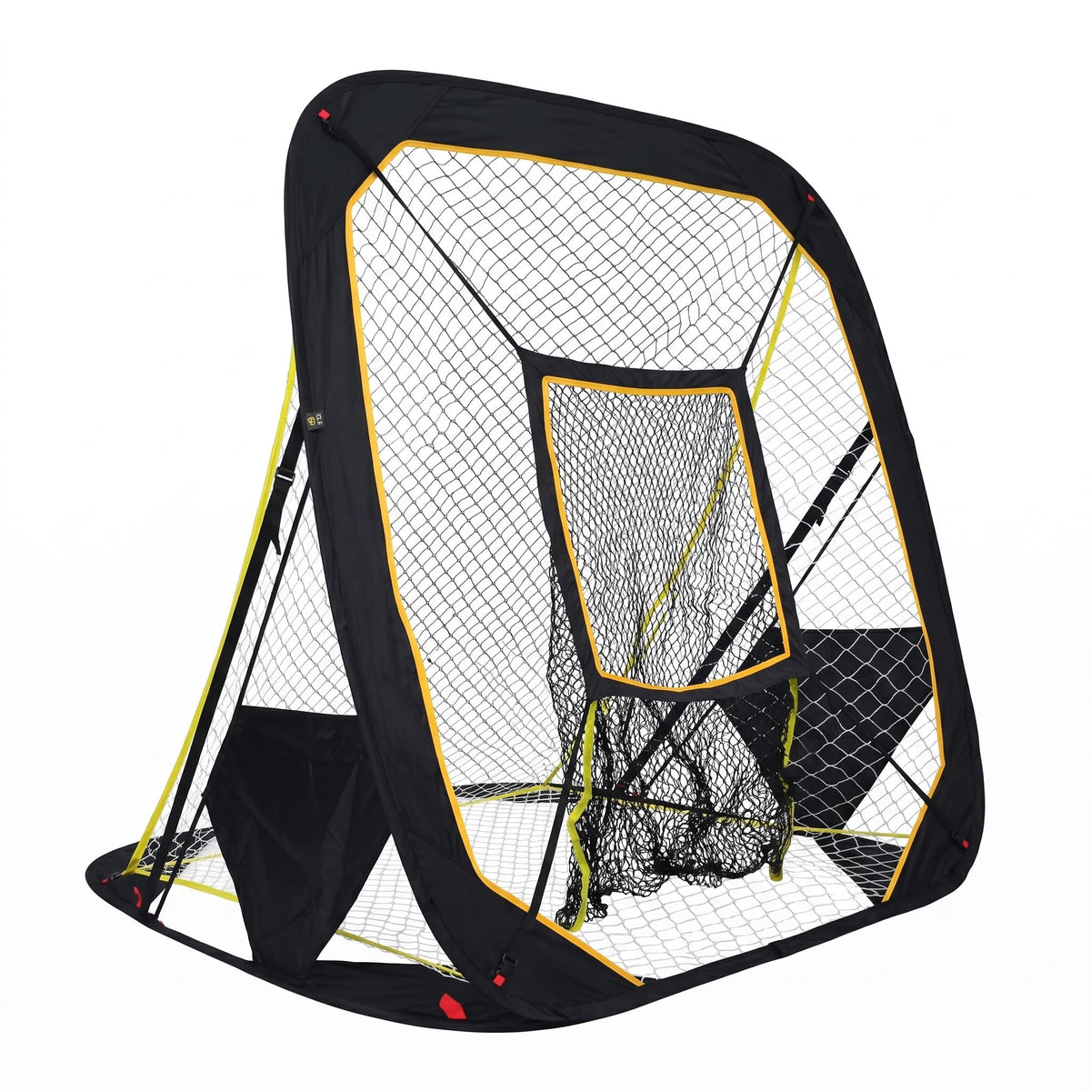 RAKUGEN 野球バッティングネット ポップアップ式 1.5×1.2×1.5m 軽量3kg