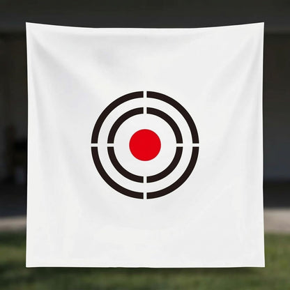 RAKUGEN ゴルフターゲット 1.2×1.5m 消音 衝撃吸収 高密度ビロード 室内 自宅 ネット保護