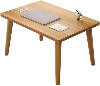 RAKUGEN ローテーブル 木製 取り外し可能 ナチュラル 60×40×40cm 北欧スタイル センターテーブル コンパクト リビング 一人暮らし