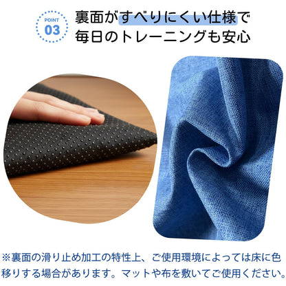RAKUGEN ジャンプクッション スプリングなし 3層構造 静音設計 大型 クッション 子供用 大人用 室内 ダイエット エクササイズ 家庭用 トラ