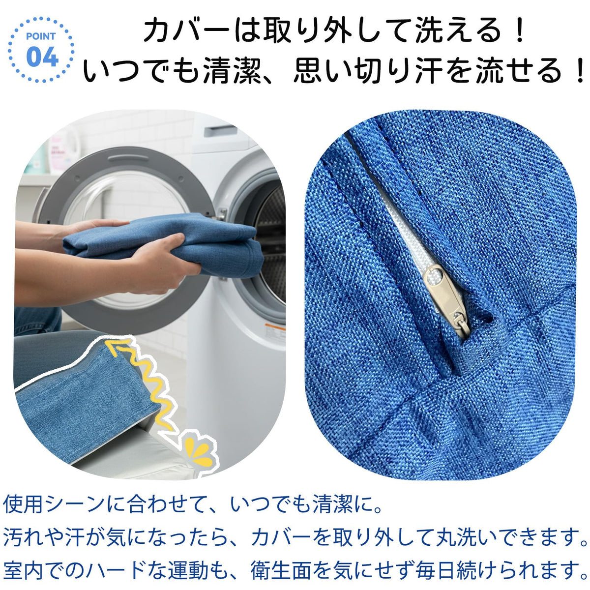 RAKUGEN ジャンプクッション スプリングなし 3層構造 静音設計 大型 クッション 子供用 大人用 室内 ダイエット エクササイズ 家庭用 トラ