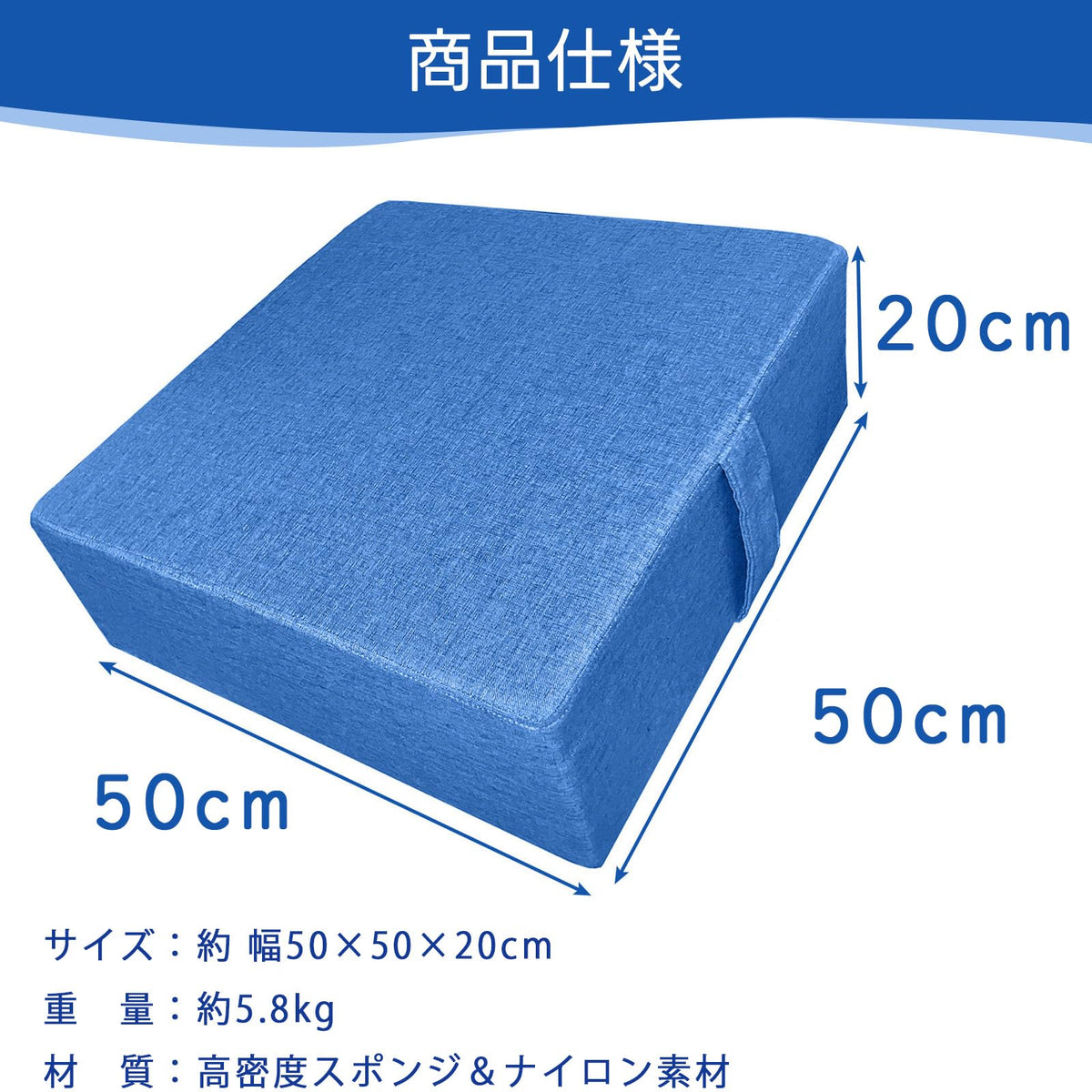 RAKUGEN ジャンプクッション スプリングなし 3層構造 静音設計 大型 クッション 子供用 大人用 室内 ダイエット エクササイズ 家庭用 トラ